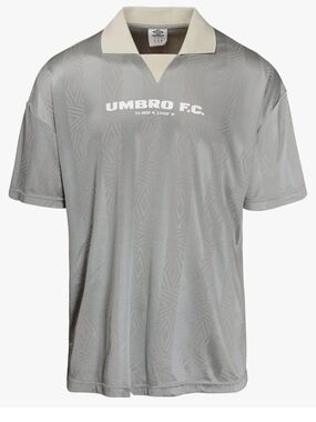 Umbro Men's Gray  Short Sleeve Football Shirt